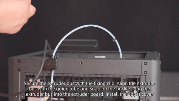 Flashforge Adventurer 5M replacing the extruder cable.