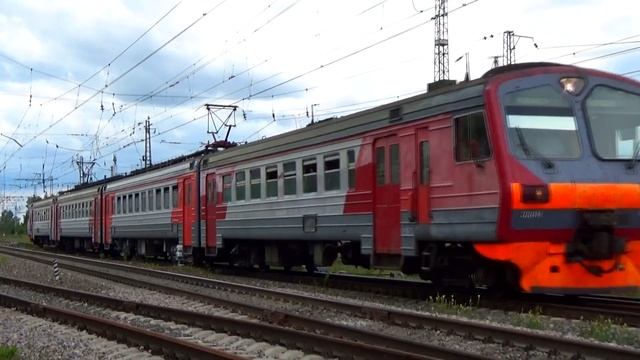 "Бывшая Перервинская элка!" Электропоезд ЭД4М-0034 сообщением "Вязьма - Можайск" смотреть онлайн