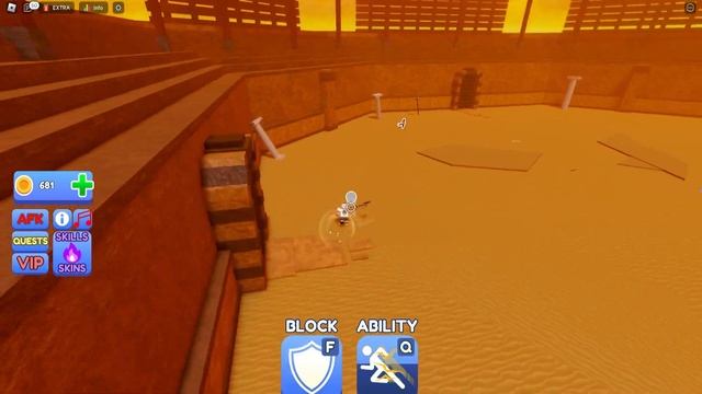 Сыграл со способностью THUNDER DASH в BLADE BALL⚡! Roblox смотреть онлайн