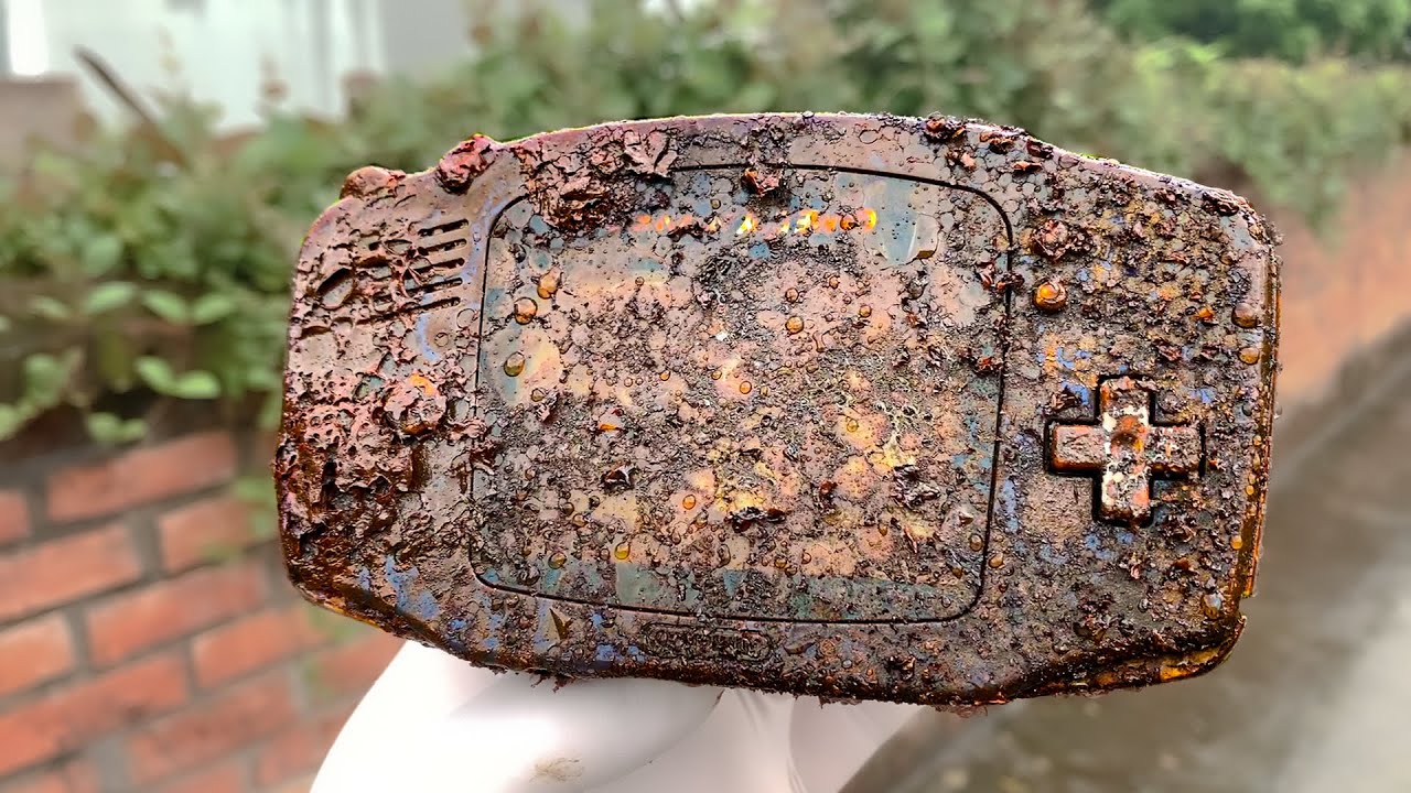 Восстановление старого Nintendo Gameboy Advance