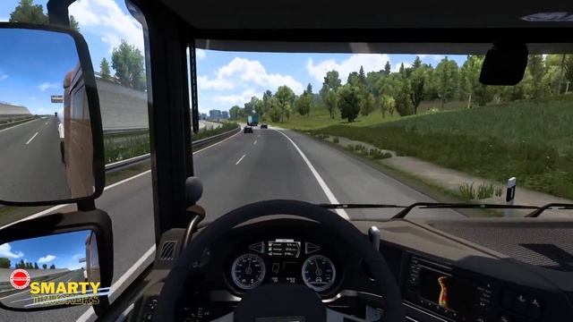 DAF XF Space from Rotterdam to Frankfurt | Euro Truck Simulator 2 смотреть онлайн