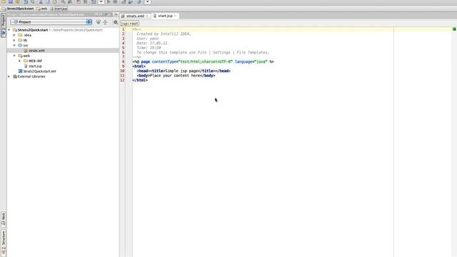 Struts 2 support in JetBrains IntelliJ IDEA: Basic navigation and autocompletion support смотреть онлайн