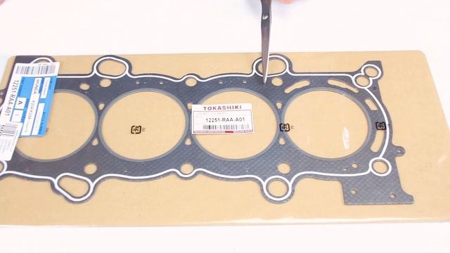 K20A (2.oL), K24A (2.4L) HONDA прокладка головки блока Tokashiki 12251-RAA-A01 смотреть онлайн