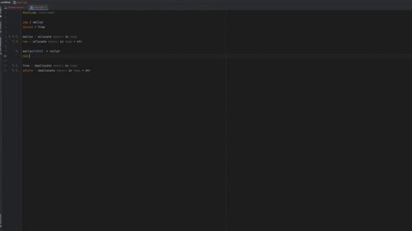 new vs malloc: в чем разница