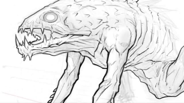 Creature - Concept art ( #Photoshop ) | CreativeStation смотреть онлайн