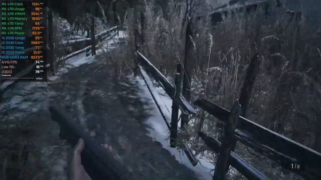 Resident Evil Village - RX 470 - i5 3330 - FPS Test смотреть онлайн