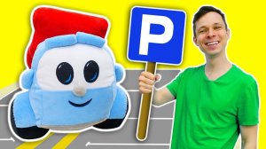 ПДД для детей и Грузовичок Лева - Учим Дорожные Знаки! Развивающие мультики про машинки