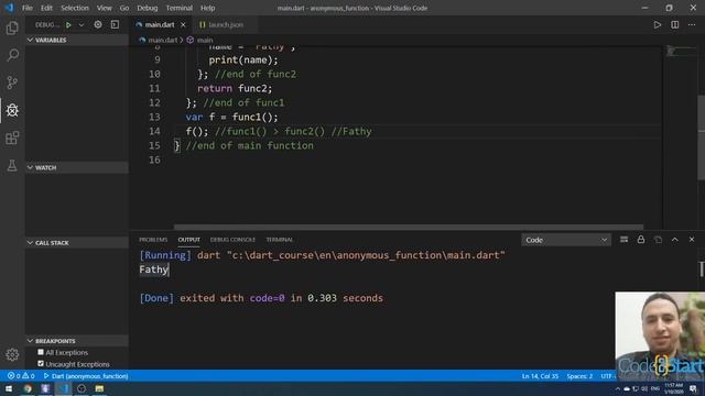 23- Dart Lexical closures (Arabic) смотреть онлайн