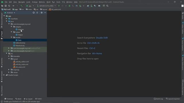 ANDROID STUDIO - CRUD DENGAN SQLITE DATABASE смотреть онлайн