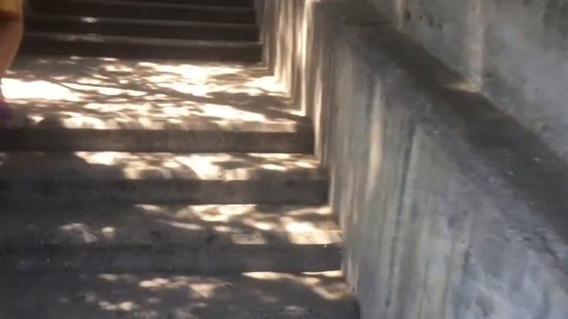 Крым 2019, лестница ведущая с пляжа в санаторий Ай-Петри смотреть онлайн