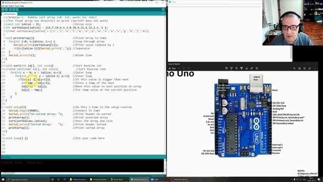 Arduino Sort Array (4K) смотреть онлайн