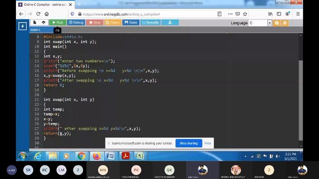 C Lab online session 4 || c by seenu || ctc lab 4 || смотреть онлайн