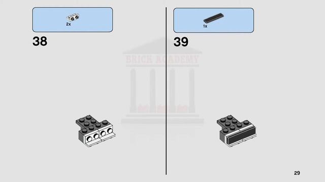 [~INSTRUCTION~] 75886 - Ferrari 488 Gt3 “Scuderia Corsa” - Speed Champions - BRICK ACADEMY смотреть онлайн