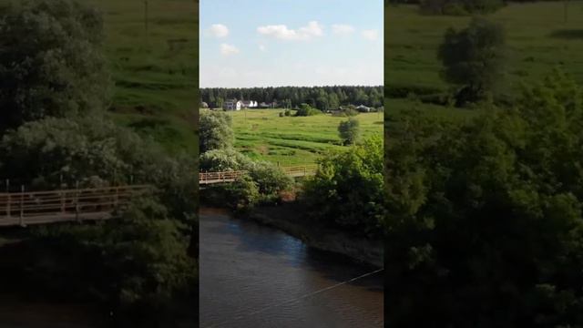 Сплав на плоту по реке Клязьма съемка с квадрокоптера смотреть онлайн