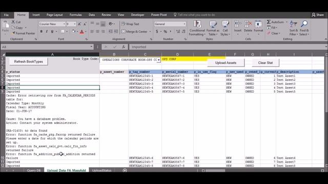 Bulk load of Assets in Oracle EBusiness R12 oracle apps technical tutorial смотреть онлайн