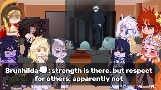 Gods React To Gojo Satoru // Record Of Ragnarok // Gacha Club смотреть онлайн