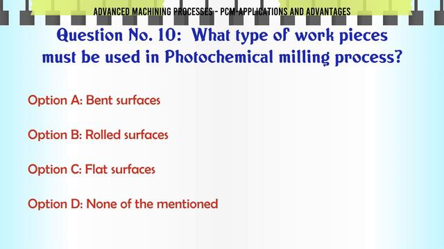 MCQ Questions PCM-Applications and Advantages with Answers смотреть онлайн