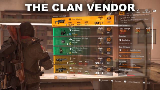 AWESOME DZ EXCLUSIVES! ORBIT and YAAHL - Weekly Vendor Reset - MUST BUYS - Division 2 - 11/10/2022 смотреть онлайн
