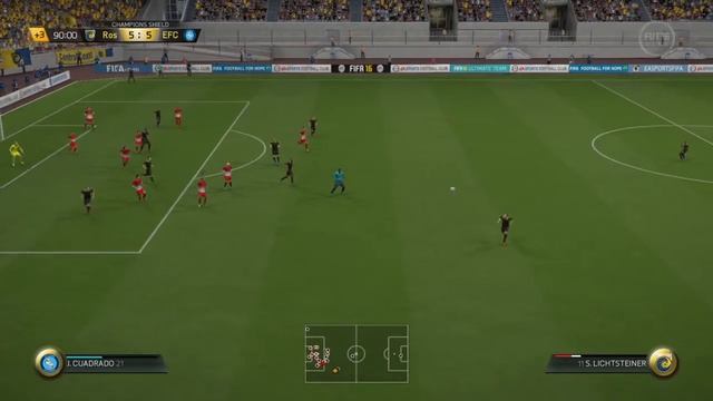 Самый лучший матч в FIFA 16 (с настоящим комментатором) !!!!! смотреть онлайн