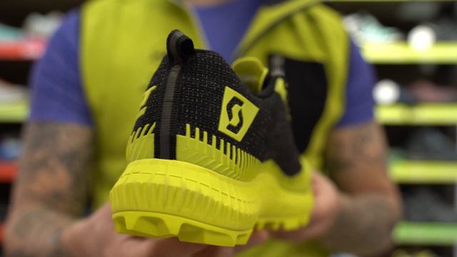Кроссовки женские Scott Supertrac Ultra RC Black/Yellow за 30 секунд смотреть онлайн