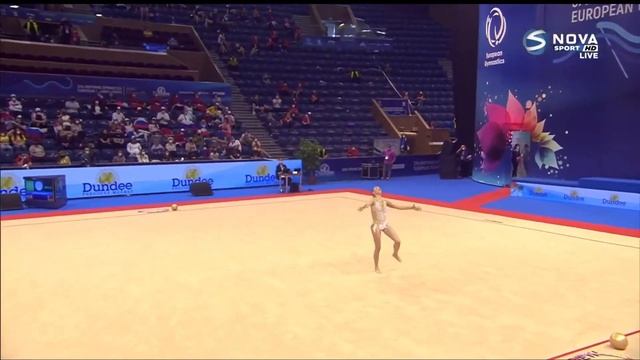 Anastasia Salos (BLR) - Hoop, QAA | 37th European Championships 2021 - 27.700 смотреть онлайн
