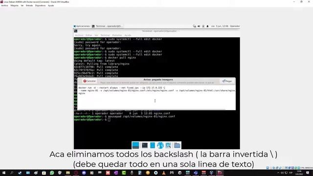 Instalando y Configurando NGINX en Docker Debian смотреть онлайн