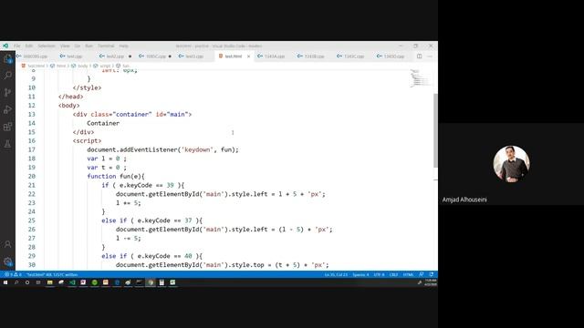 HTML & JS [Arabic]: Javascript Event Listener смотреть онлайн