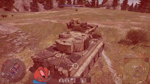 [WAR THUNDER] 스타파이터 패치 티거, 레이닝파이어 패치 티거 смотреть онлайн