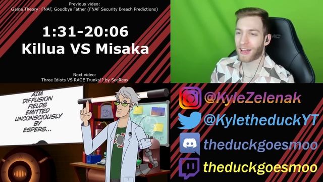 THEY TRICKED ME!!! Reacting to "Killua VS Misaka Death Battle" смотреть онлайн