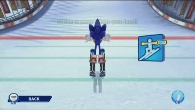 Mario & Sonic at the Olympic Winter Games Sochi 2014 [Wii U]- Ski Jumping Large Hill смотреть онлайн