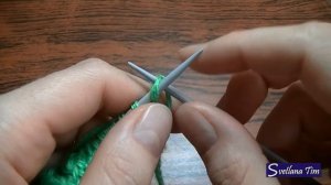 Красивый АЖУРНЫЙ УЗОР "Мелкий Ажур" Вязание спицами / Ажурные Узоры Спицами № 86