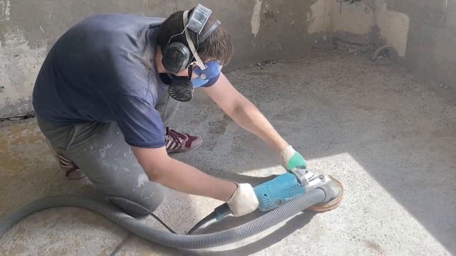 Удаление клея от линолеума