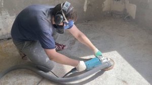 Удаление клея от линолеума