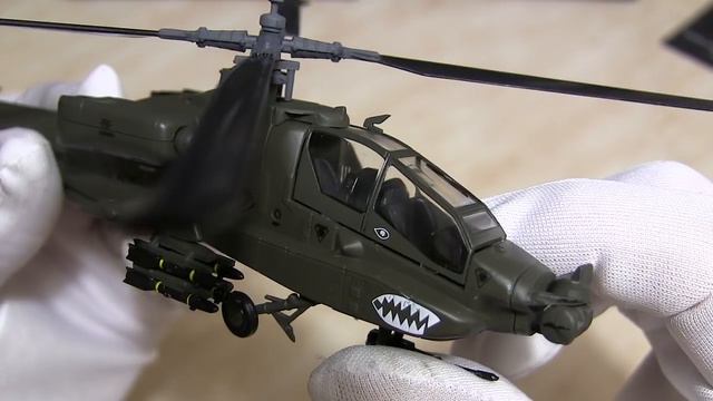 AH-64A APACHE 1:72 ВОЕННЫЕ ВЕРТОЛЕТЫ №2 DeAgostini смотреть онлайн