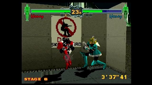 SS GAME 【FIGHTING VIPERS】【ARCADE MODE – HONEY】 смотреть онлайн
