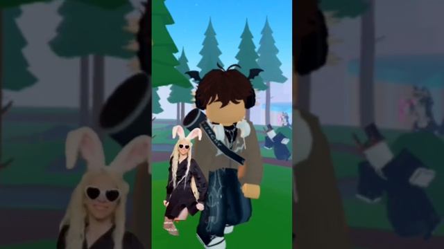 Нечего себе я танцую с Настей Кош?#роблокс #? смотреть онлайн