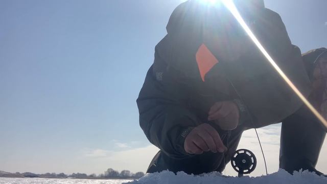 Рыбалка последний лёд 2021. На пронском водохранилище смотреть онлайн