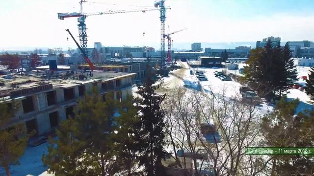 Уроки SCANDIS. Урок 14. Микрорайон SCANDIS в Красноярске в с высоты птичьего полета (март 2018 года смотреть онлайн