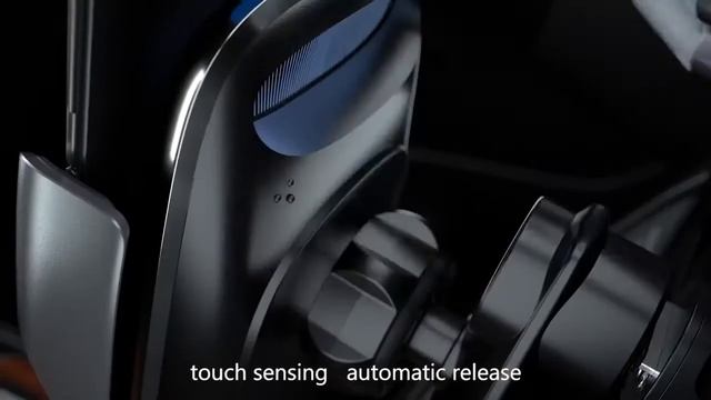 Автодержатель в дефлектор с зарядкой Baseus 15W Qi Wireless Car Charger Phone Holder (WXHW02-01) смотреть онлайн