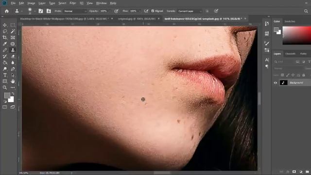 How To Clean Up Face And Do Makeup In Adobe Photoshop 2021