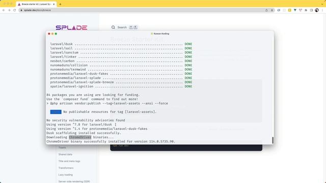 Tutorial CRUD Laravel 10 & Splade - 01 Mempersiapkan Proyek Splade смотреть онлайн