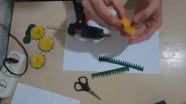 Ободок с цветами своими руками/ Одуванчики / Мастер класс смотреть онлайн