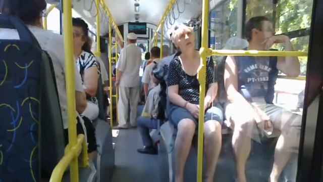 Поездка на Богдане Т701.10 №6305 по маршруту №3.mp4