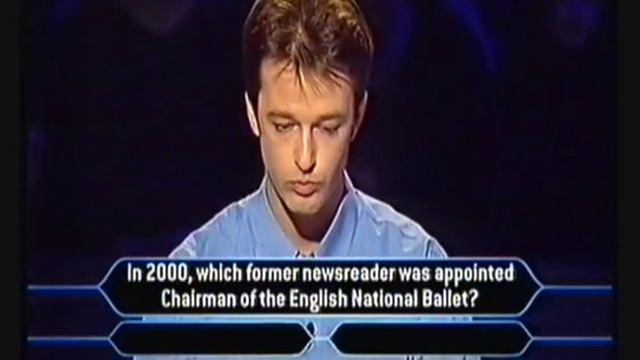 Who wants to be a Millionaire John Ramsden 08.03.2001 смотреть онлайн