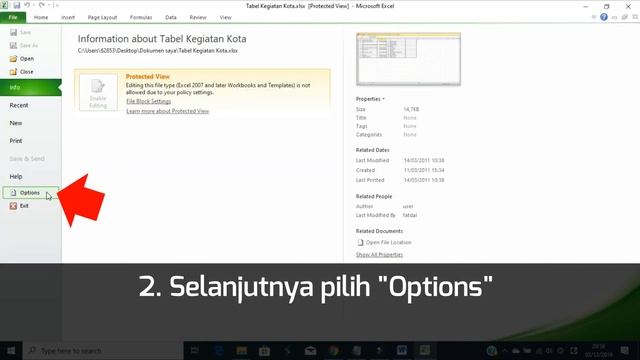 Cara menghilangkan Protected View pada Excel смотреть онлайн