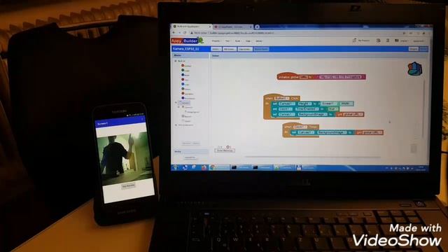 ESP32 Cam Video Streaming App Inventor 2 смотреть онлайн