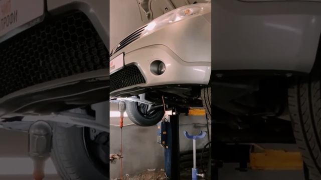 Удаление катализатора Renault Sandero 2012 в Санкт-Петербурге смотреть онлайн