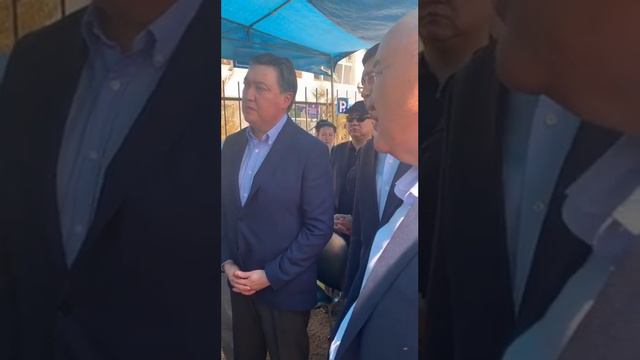 Премьер-Министр РК Аскар Мамин встретился с аксакалами г. Арыс смотреть онлайн