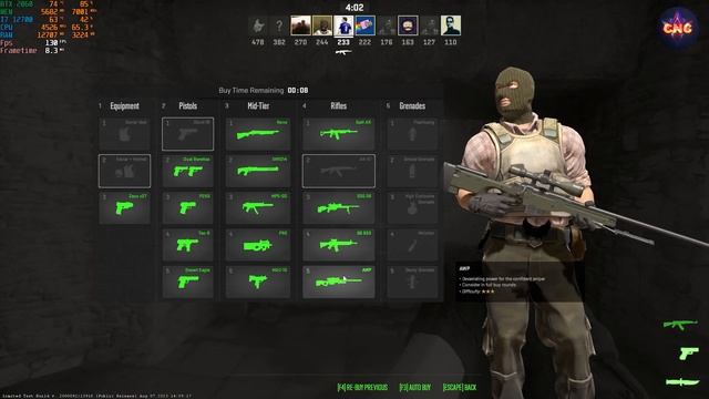 CS2 - NEW ACIENT WITH RTX 2060 6GB - I7 12700 VERY HIGH SETTING смотреть онлайн