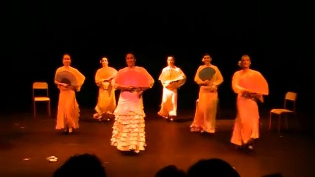 FLAMENCO GUARIJA CON ABANICO ALBA LA GRANAINA смотреть онлайн